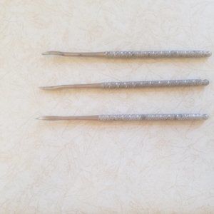 Three Vintage Nut Picks, Unmarked